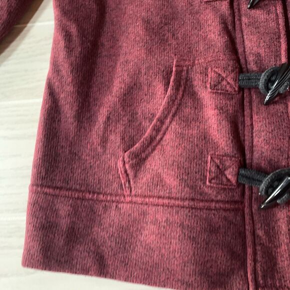 Renu Bruzer Womens Large Sweater Dark Red Zipper And Fasteners‎ - Picture 7 of 11